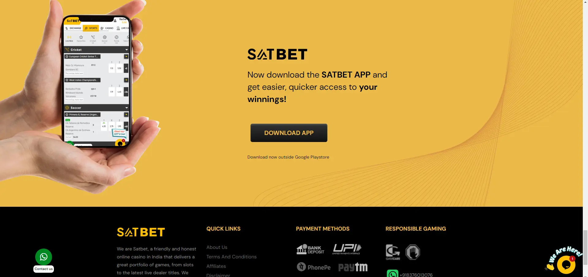 Satbet app